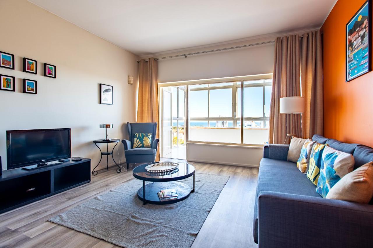Amazing Sea View Apt With Pool Cascais - Atjoanas Kültér fotó
